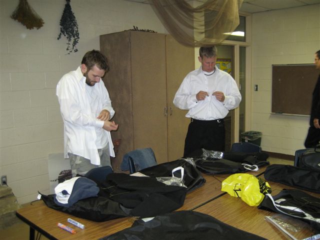 getting ready